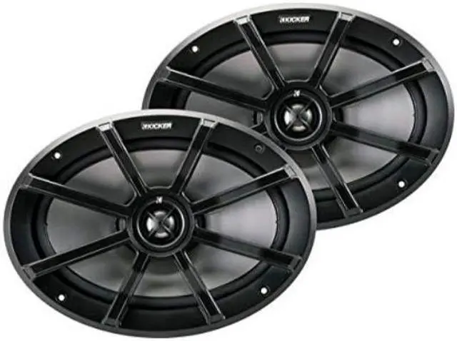 Alt view image 14 of 20 - Kicker 40PS692 6" x 9" 2-way Marine Speakers