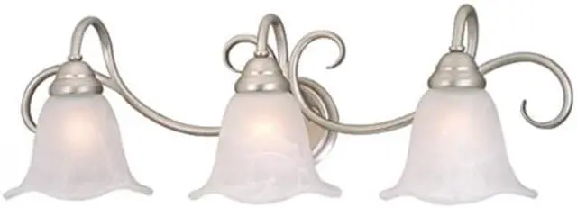 Alt view image 5 of 11 - Vaxcel Bella 3L Vanity Light Brushed Nickel - BL-VLD003BN