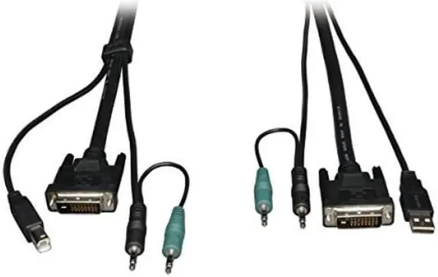 Alt view image 2 of 2 - TRIPP LITE 6 Feet Cable Kit for B002-DUA2/B002-DUA4 Secure KVM Switches (P759-006)
