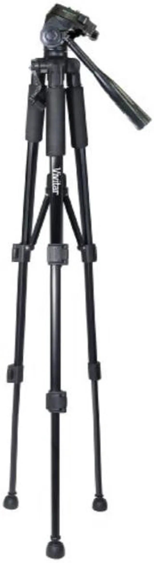 Alt view image 2 of 10 - Vivitar VPT3662 62-Inch Tripod (Black)