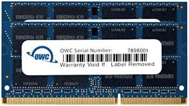 Alt view image 5 of 14 - OWC 8.0GB (2x 4GB) P1333MHz 204-Pin DDR3 SO-DIMM (PC3-10600) CL9 Memory Upgrade Kit