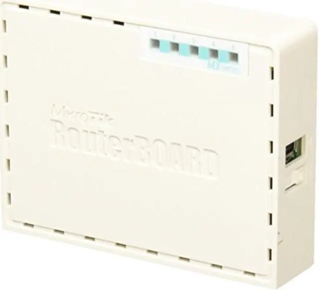 Alt view image 8 of 15 - Mikrotik hEX RB750Gr3 Router with 5x Gigabit Ethernet Ports 1x USB Port and 1x microSD Slot