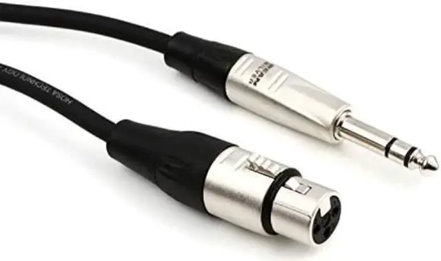 Alt view image 6 of 7 - Pro Audio Cable 50Ft 1/4 TRS To XLR (Female) XLR to 1/4 Balanced Cable