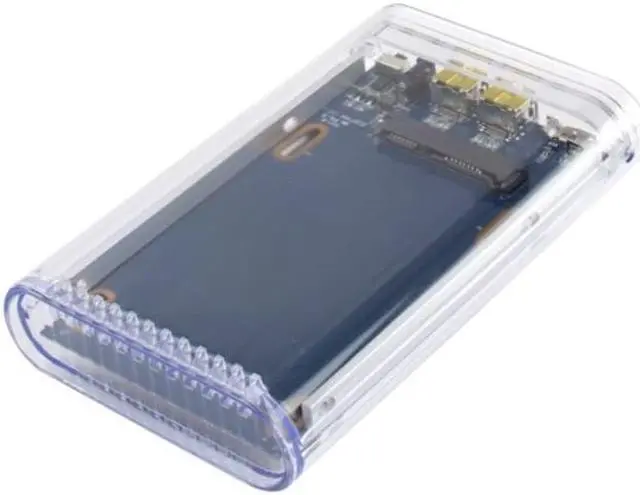 Alt view image 4 of 8 - OWC Mercury On-The-Go Portable 2.5" FW800/USB3.0 Enclosure Kit for Serial ATA (SATA) NoteBook Drives. Model OWCMSTG800U3K