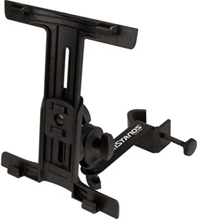 Alt view image 8 of 14 - Ultimate Support JS-MNT101 Universal Holder for iPads and iPad mini, 5.5" Extension Bar Length