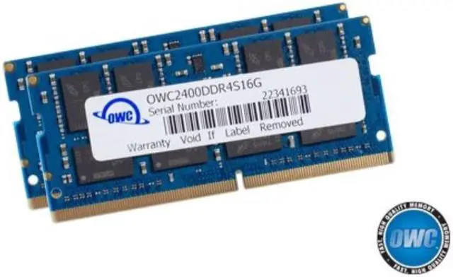 Alt view image 4 of 7 - OWC 32GB (2 x 16GB) 2400MHZ DDR4 SO-DIMM PC4-19200 Memory Upgrade For 2017 iMac 27 inch with Retina 5K display