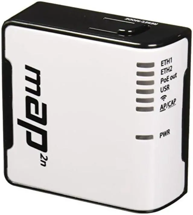 Alt view image 4 of 5 - Mikrotik mAP RBmAP2nD Wireless Micro Access Point Dual-Chain 2.4GHz with 2 Ethernet Ports and 1 USB Port