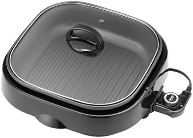 Alt view image 7 of 14 - aroma housewares asp218b 3in1 grillet indoor grill 4quart black