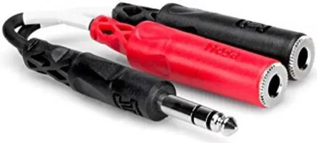 Alt view image 5 of 5 - Hosa Y-Stereo 1/4'' M-2 Mono F