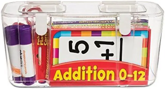 Main image of Medium Caddy Organizer Compartment-Clear