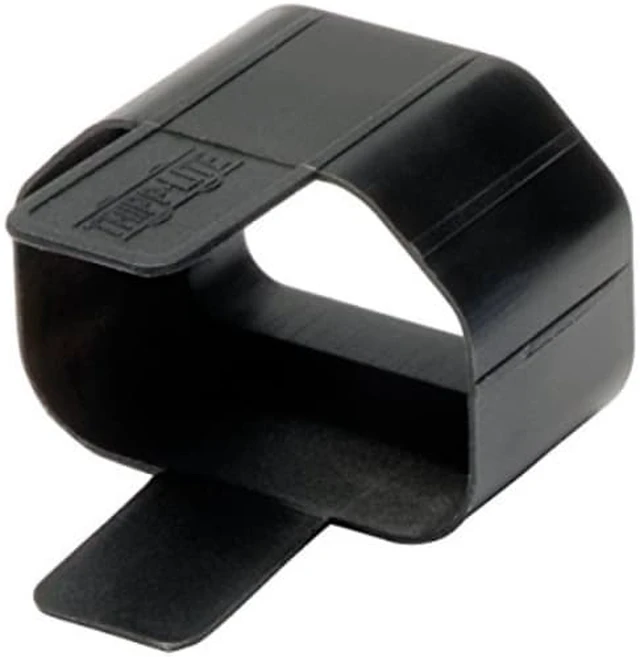 Alt view image 2 of 5 - Tripp Lite PLC13BK PDU Plug Lock Connector C14 Power Cord to C13 Outlet - 100 Pack, Black
