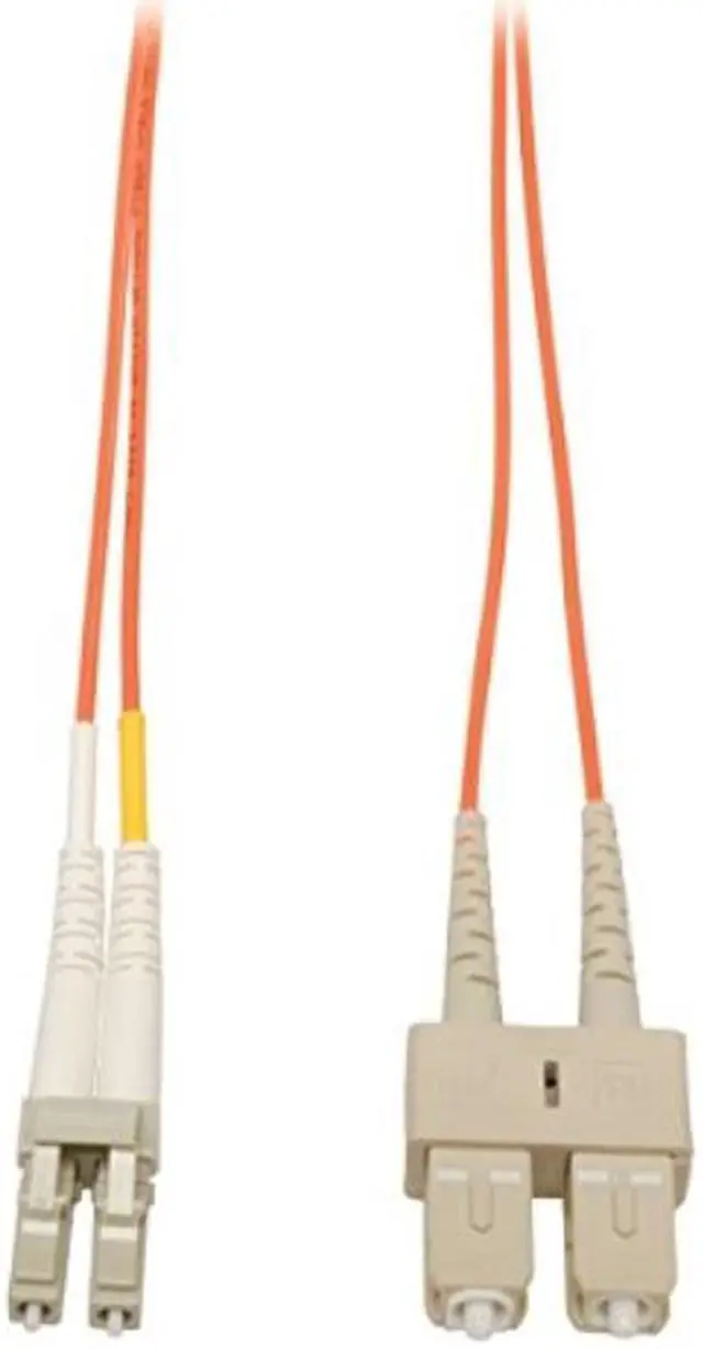 Alt view image 2 of 2 - Tripp Lite Duplex Multimode 50/125 Fiber Patch Cable (LC/SC), 3M (10-ft.)(N516-03M)