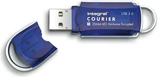 Alt view image 4 of 5 - integral 8gb courier fips 197 encrypted usb 3.0