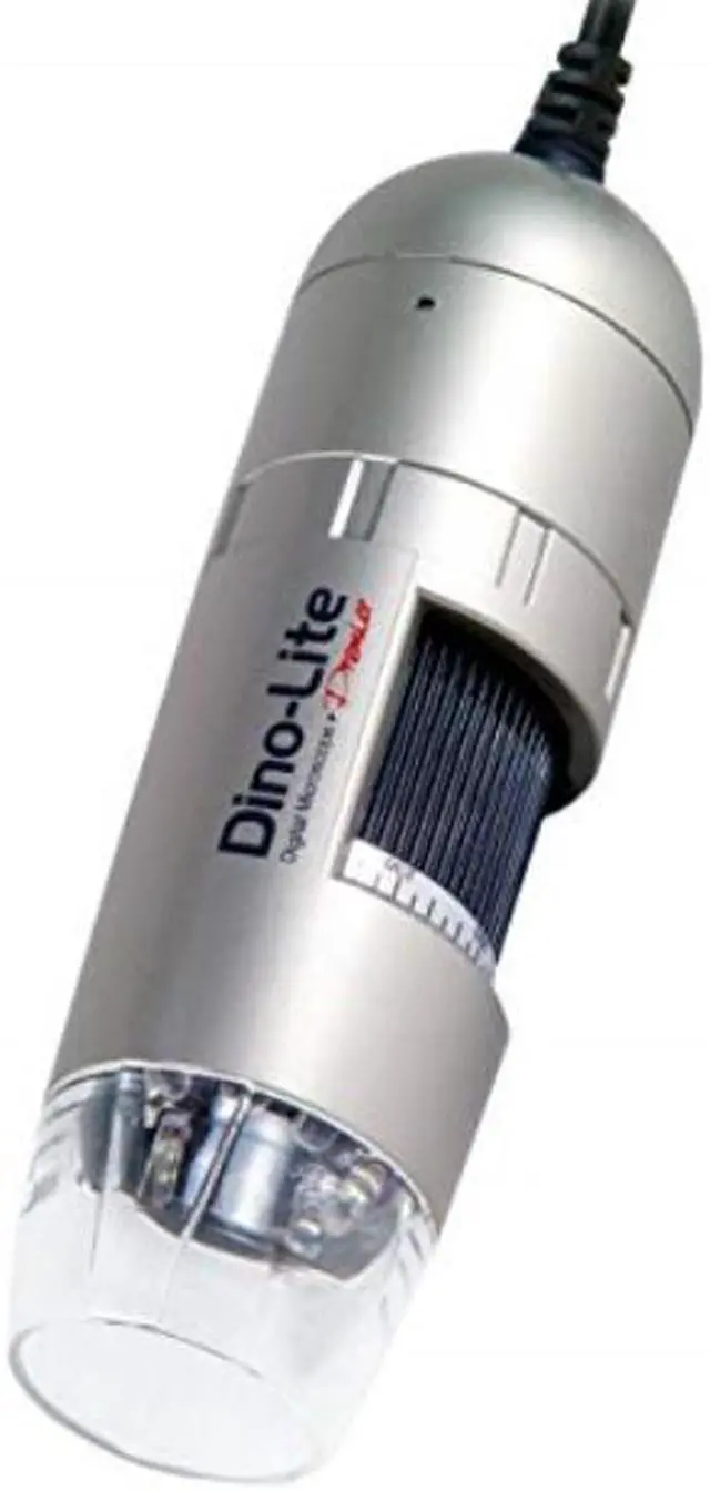 Alt view image 2 of 3 - dinolite usb digital microscope am31110.3mp, 10x  50x, 230x optical magnification, 8 leds