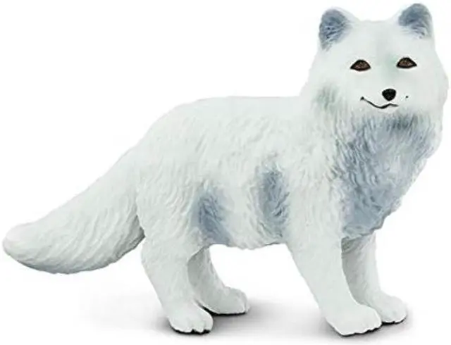 Alt view image 4 of 5 - Wild Safari North American Wildlife Arctic Fox Safari Ltd Animal Toy Figure