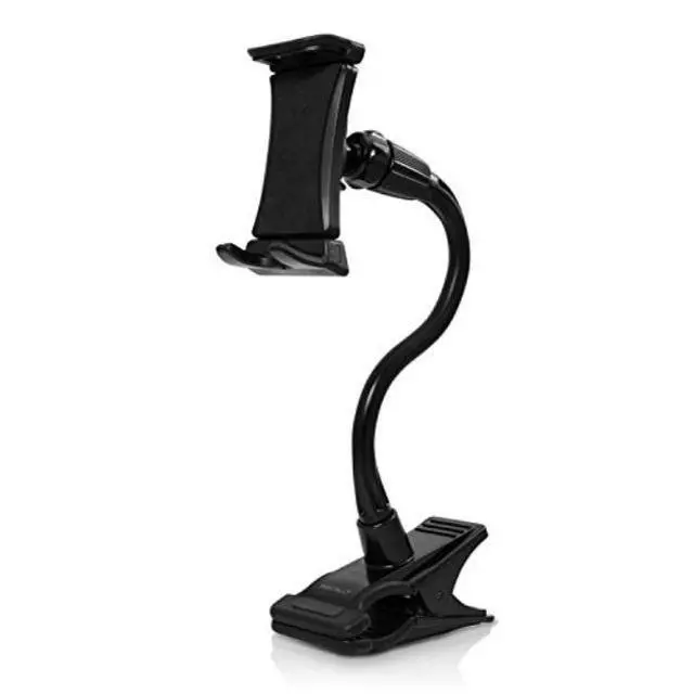 Alt view image 16 of 18 - MACALLY CLIPMOUNT Adjustable Clip-on Mount Holder for Tablet or Smartphone
