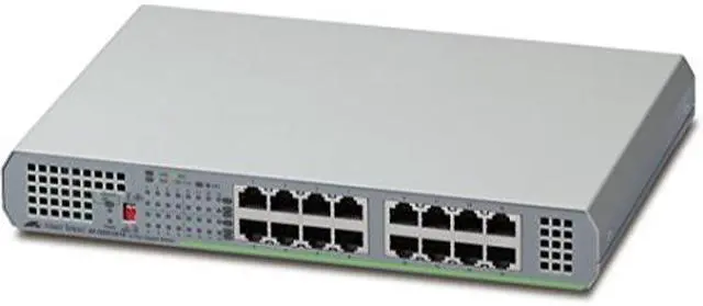 Main image of Allied Telesis - AT-GS910/16-10 - Allied Telesis 16-Port 10/100/1000T Unmanaged Switch with Internal PSU - 16 Ports - 2