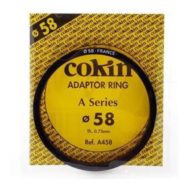 Alt view image 6 of 6 - Cokin 58mm Lens Thread to A Series Filter Holder Adaptor Ring #A458
