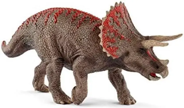 Alt view image 4 of 4 - schleich triceratops toy figurine