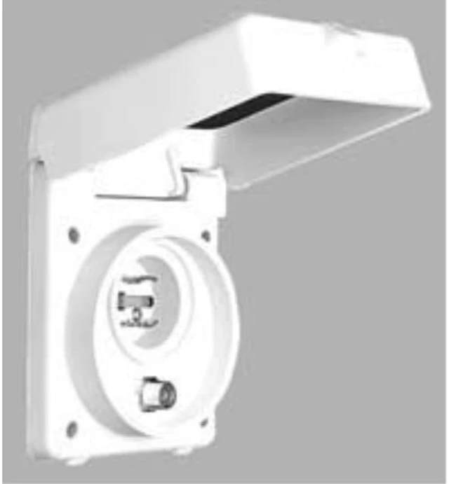 Alt view image 2 of 6 - HUBBELL HBLPHTVNM NYLON INLET TV/PHONE