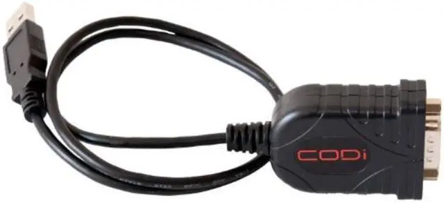 Alt view image 6 of 14 - Codi USB To Serial Adapter Cable