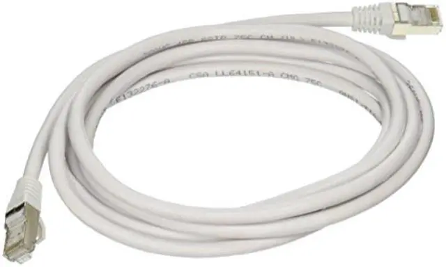 Main image of C2G 00920 7FT CAT6 SNAGLESS SHIELDED (STP)ETHERNET NETWORK PATCH CABLE - WHITE