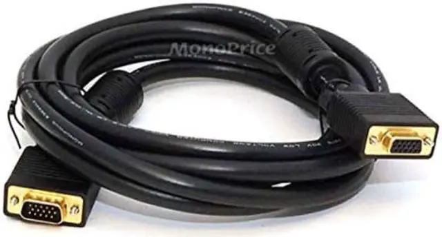 Alt view image 5 of 11 - Monoprice Inc. Svga Super Vga M/F Monitor Cable 10F