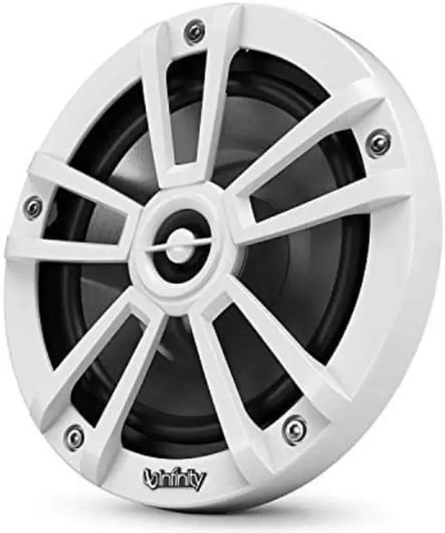 Alt view image 10 of 18 - Infinity 622MW 450W 6.5" 2-Way Water Resistant Coaxial Marine Audio Speakers