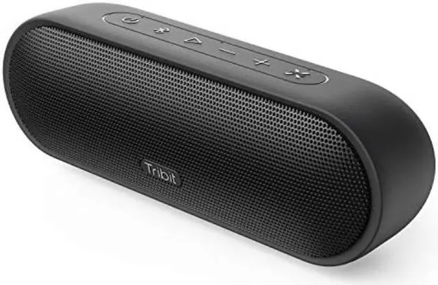 Alt view image 2 of 2 - tribit maxsound plus portable bluetooth speaker, 24w wireless speaker with powerful louder sound, exceptional xbass, ipx7 waterproof, 20hour playtime, 100ft bluetooth range for party, travel, outdoor