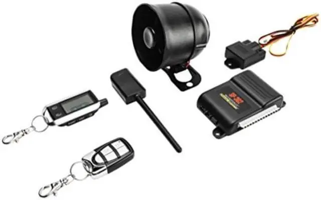 Alt view image 15 of 15 - Crime Stopper - SP-302 - Crimestopper SP-302 Deluxe 2-Way Alarm and Keyless Entry System - 2-way - 2 x Transmitters -