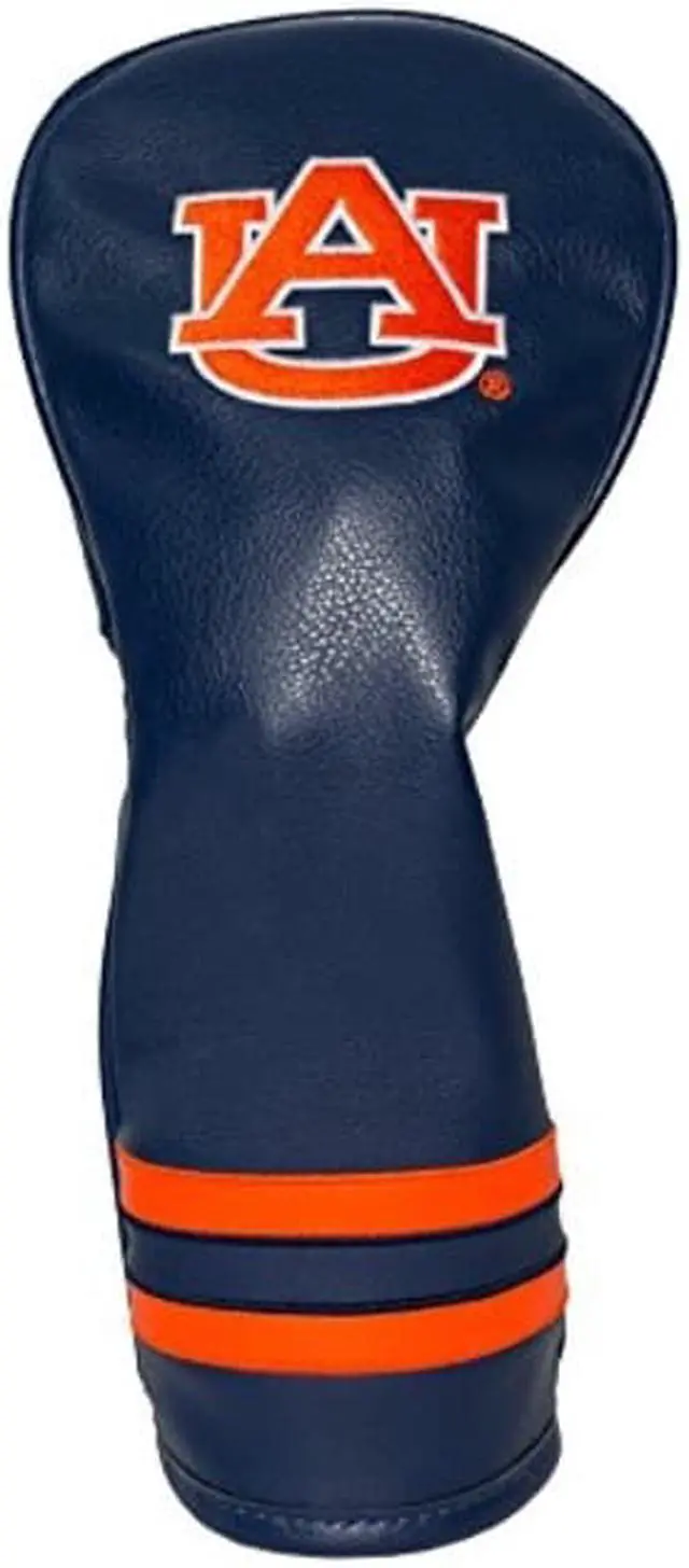 Alt view image 2 of 3 - team golf ncaa auburn university tigers vintage fairway golf club headcover, form fitting design, retro design & superb embroidery