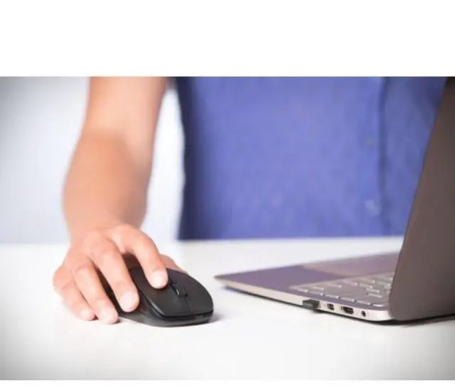 Alt view image 8 of 15 - Kensington K74532WW Black 3 Buttons USB Wireless Optical Mouse