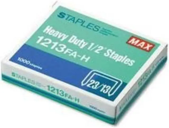 Alt view image 6 of 6 - MAX HD-12F FLAT CLINCH - 1-1000PK 1/2" STAPLES