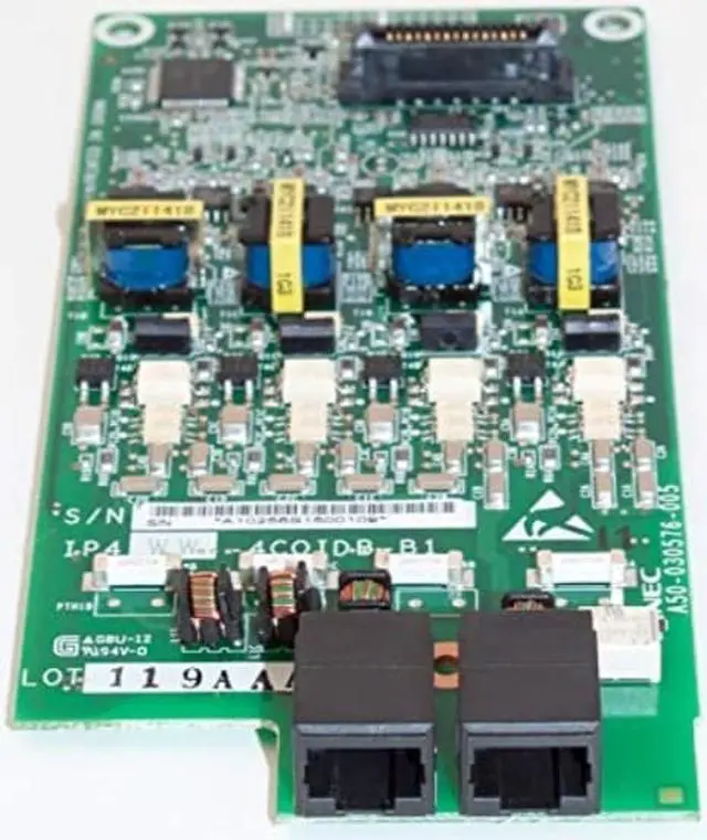 Alt view image 4 of 4 - NEC SL1100 BE116510 SL2100 3-PORT CO TRUNK CARD