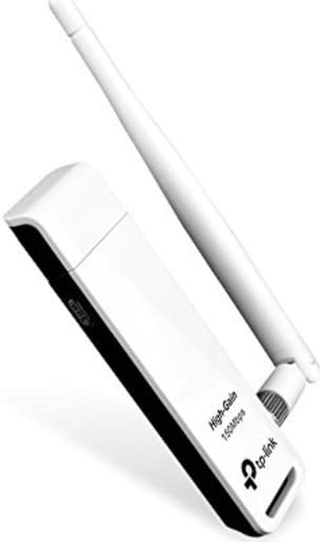 Alt view image 4 of 15 - TP-Link TL-WN722N 150Mbps High Gain Wireless USB Adapter