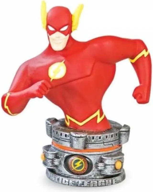 Alt view image 3 of 3 - DC Comics Justice League Unlimited The Flash Bust Paperweight Figure