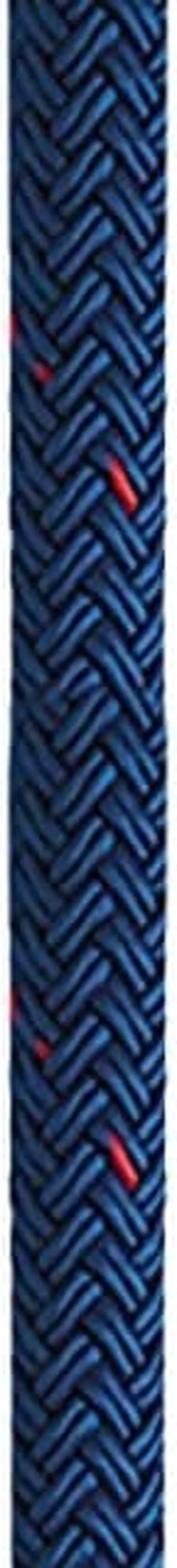 Alt view image 2 of 9 - New England Ropes 3/8" X 15' Nylon Double Braid Dock Line - Blue w/Tracer