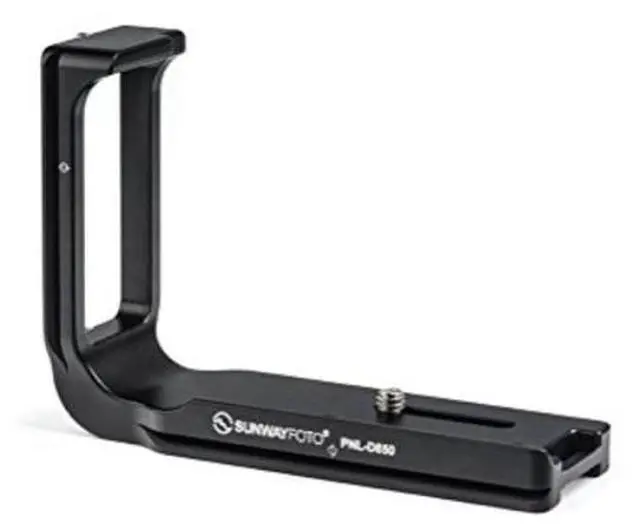 Alt view image 6 of 6 - SunwayFoto Custom L Bracket for Nikon D850 Camera