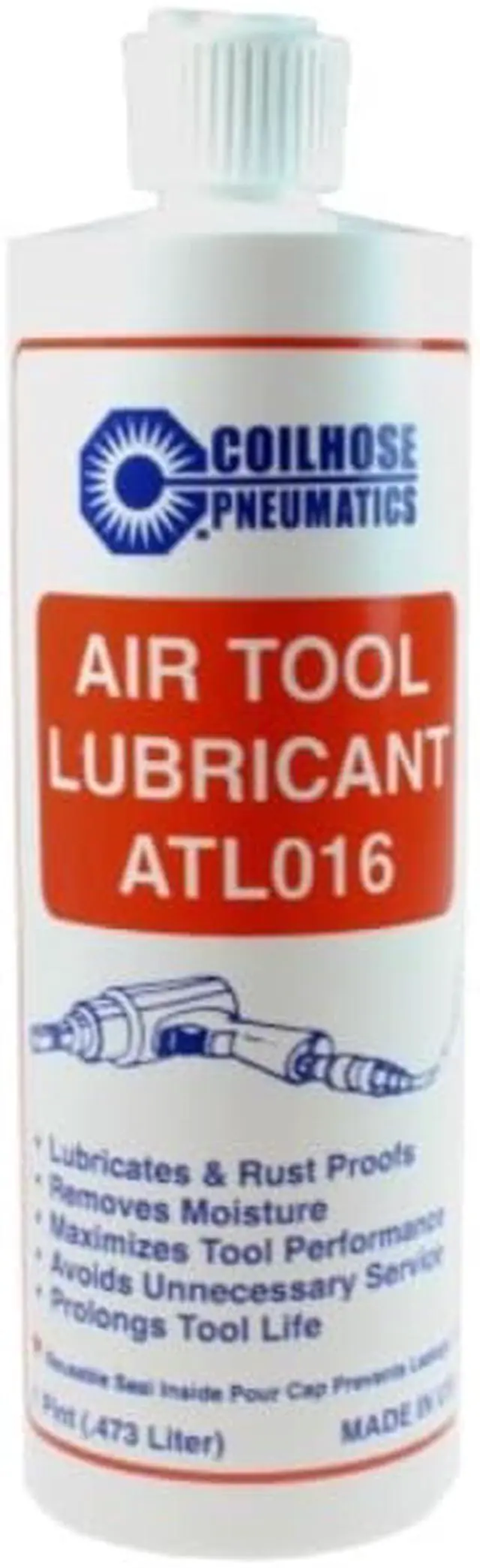 Alt view image 4 of 5 - Air Tool Lubricant, 16 oz. (12 Pack) (1 PK)