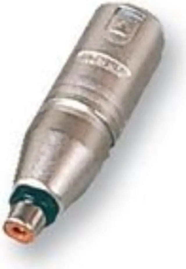 Alt view image 2 of 2 - neutrik na2mpmf 3pole xlr male to rca female audio adapter