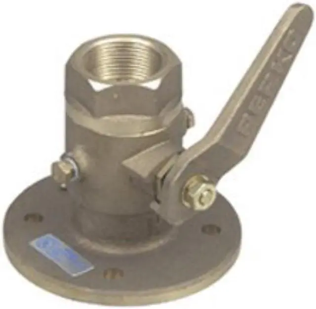 Alt view image 2 of 5 - PERKO 1-1/4 SEACOCK BALL VALVE BRONZE