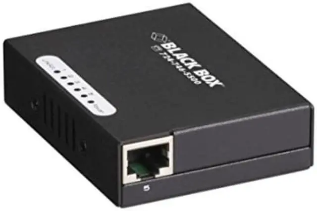 Alt view image 11 of 17 - Black Box USB-Powered 10/100 5-Port Switch