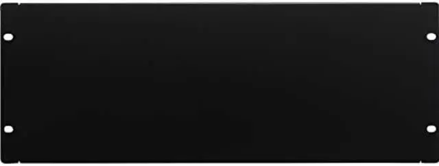 Alt view image 4 of 4 - Navepoint 4U Blank Rack Mount Panel Spacer  For 19-Inch Server Network Rack Enclosure Or Cabinet Black