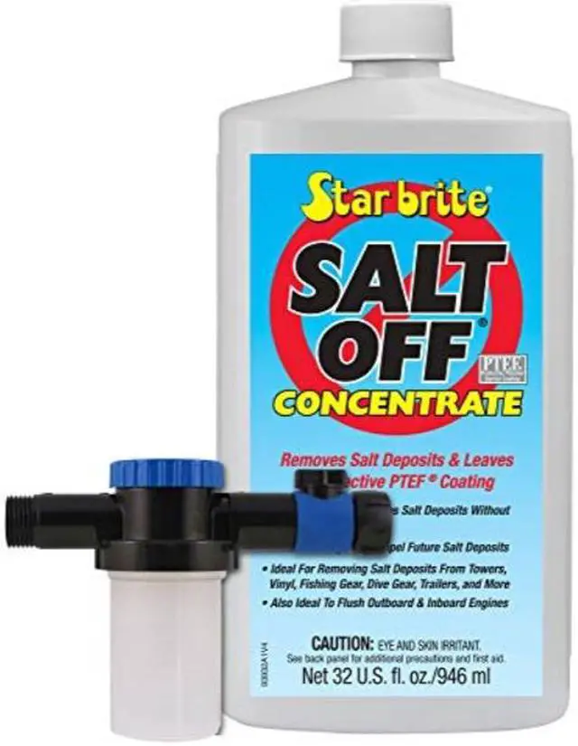 Alt view image 2 of 6 - STAR BRITE - 094000 - SALT OFF CONCENTRATE W/MIXER 3 2OZ