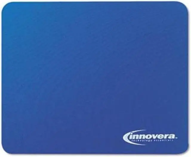 Alt view image 2 of 9 - Innovera Natural Rubber Mouse Pad, Blue (IVR52447)
