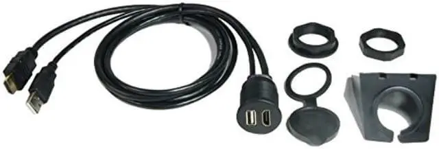 Alt view image 4 of 9 - PAC HDMI-USB-CBL 3FT DASHMNT HDMI/USB CBL