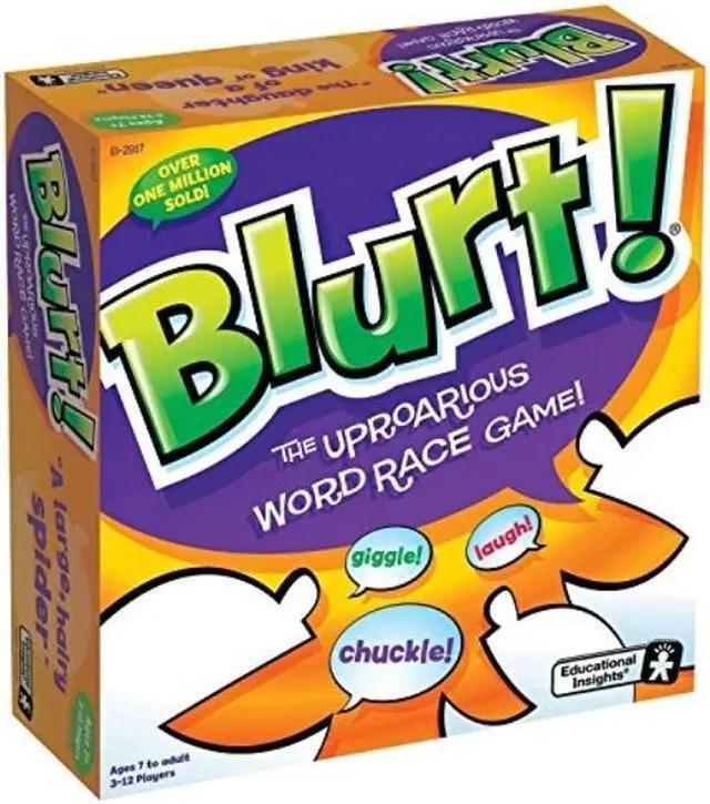 Alt view image 12 of 15 - Educational Insights Blurt! Vocabulary Building Board Game
