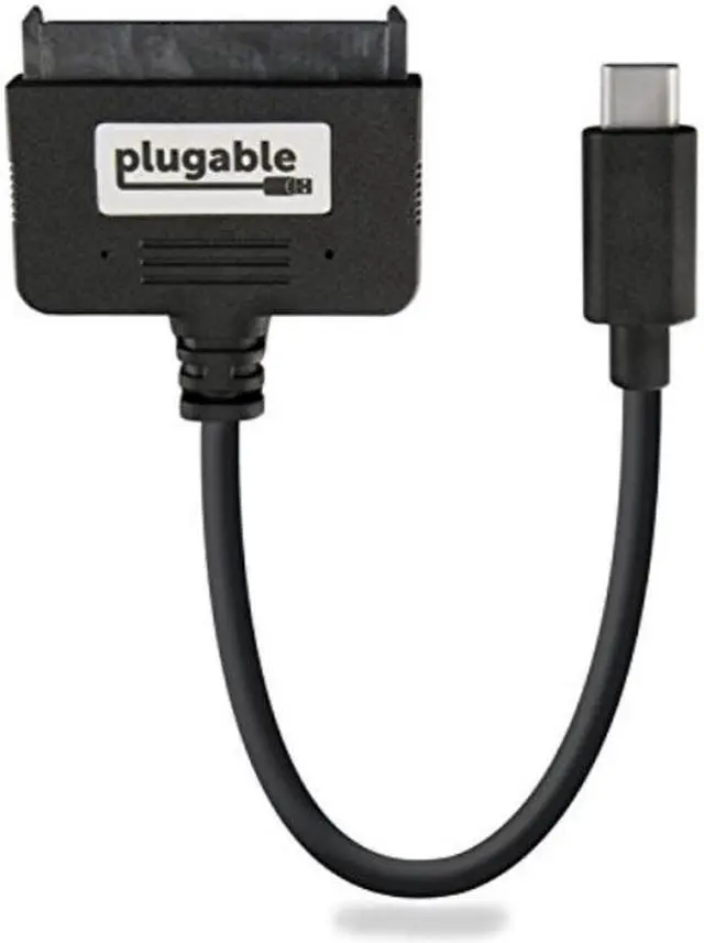 Alt view image 12 of 12 - Plugable SATA Adapter Cable - USB-C to SATA, 6in (15cm)