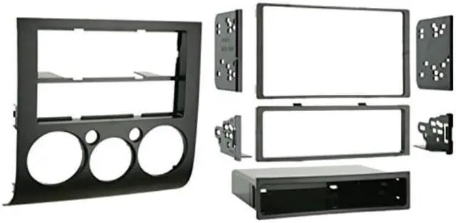 Alt view image 8 of 10 - METRA 99-7012 SINGLE / DOUBLE DIN INSTALLATION KIT FOR 2004-UP MITSUBISHI GALANT