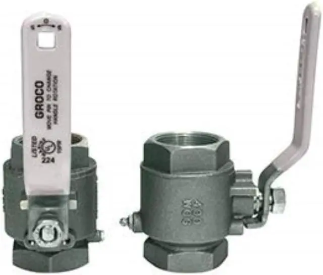 Main image of GROCO 1/2 NPT STAINLESS STEEL IN-LINE BALL VALVE